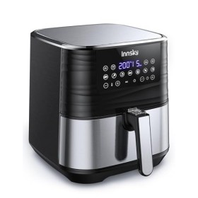 Innsky Friteuse à air chaud 5,5 l XXL, 1700 W Friteuse à air chaud avec écran tactile numérique LED et 7 programmes X-Large 