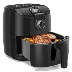 Aigostar Air Fryer - Friteuse sans huile chaud familiale 4L, 1500W, 0-200ºC, 0-30min, Friteuse air fryer, Cuisson saine. Sans