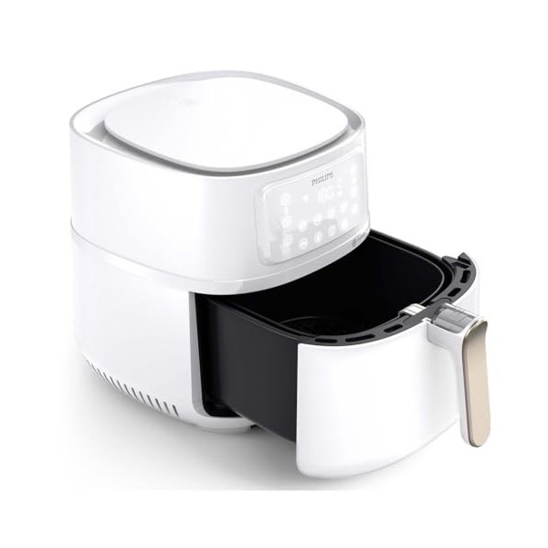 Versuni Airfryer 5000 Series XXL, 7,2L 1,4Kg - 6 portions, Airfryer 16 en 1, Connecté au Wifi, 90 porcent de Matières Grass