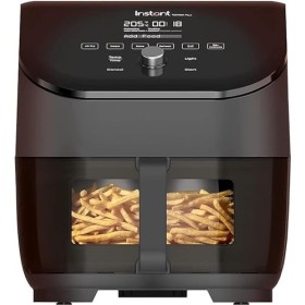 Instant Pot Vortex Plus, Friteuse sans Huile 6 en 1 avec Vitre Transparente - Fonctions Friteuse à Air, Rôtir, Pâtisserie, Gr