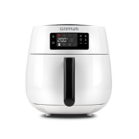 G3 Ferrari G10143 Friggisano facile, Friteuse à Air, 4 Litres, 1400W, Blanc/Noir