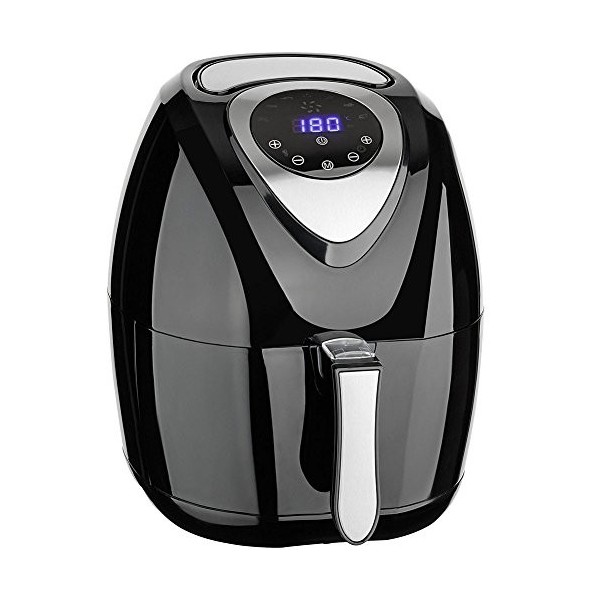Cuisinier Deluxe 8711252068664 AirFryer/Friteuse à air Chaud avec écran LCD 3.2L , 1400 W, 3.2 liters