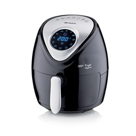 Ariete Friteuse Digital 4616, Friteuse à Air 3.5L, Minuteur 60 Minutes, Ecran LCD et Tactile avec 7 Modes de Cuisson, Tempéra