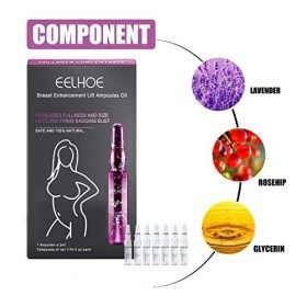 2ml*7pcs Sérums Raffermissant Buste, Huile DAgrandissement Du Sein, Huile De Massage Buste Pour Femme, Essence De Soin Pour 