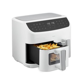 MEDION E40 XL Friteuse à air chaud panier à friture XXL de 5,3 litres, 2 150 watts, 9 programmes automatiques, fonction cuis