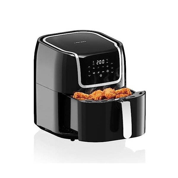 VERTENZ Taste 70 | Friteuse à Air Chaud | Airfryer XXL | 6 Litres Capacité | Tuya Smart | 1800 W | Écran Tactile LED | Panier