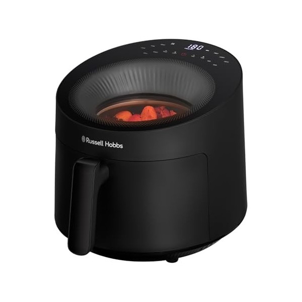 Russell Hobbs Air Fryer 5L [10 programmes avec fenêtre de contrôle] Friteuse sans huile Rapid Air cuit, grille, rôtit & plus