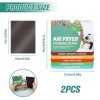 Guide de Cuisson de Friteuse à Air, Feuille de Triche Magnétique pour Friteuse à Air Tableau Temps Cuisson Air Fryer Magnétiq