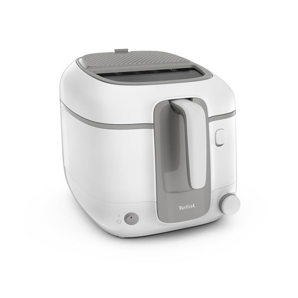 Tefal Friteuse classique, Capacité huile 2,2 L, Capacité frites 1,5 kg, Cuve antiadhésive, Filtration des odeurs, Hublot de c
