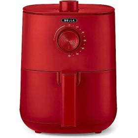 BELLA Friteuse à Air Numérique de 2.9 QT, Multifonction 5-en-1 avec Grille et Panier Antiadhésifs Amovibles et Lavables au La