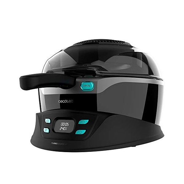 Cecotec Friteuse sans huile diététique TurboCecofry 4D Healthy Système de cuisson 360o, 8 programmes préconfigurés, températu