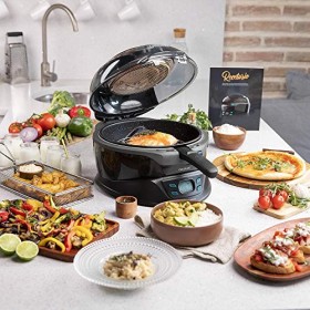 Cecotec Friteuse sans huile diététique TurboCecofry 4D Healthy Système de cuisson 360o, 8 programmes préconfigurés, températu