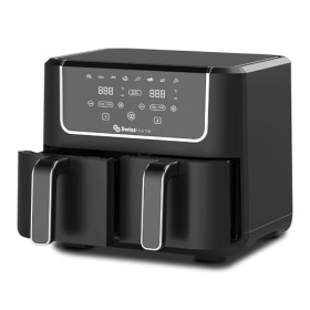 Z SwissHome PETIT - Friteuse à air chaud 2.5L 1200W - Température 80-200°C - Minuterie 30 min - Panier amovible - Friteuse sa