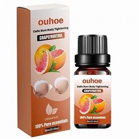 Huile de Pamplemousse Naturelle, Huiles essentielles délimination de la cellulite raffermissante pour le corps, Huile nature