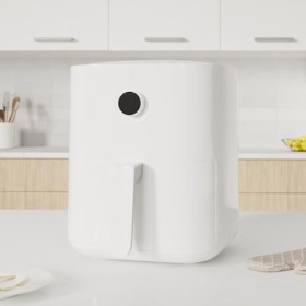 Mi Smart Air Fryer, Friteuse sans huile, capacité 3,5 L, 1500 W, contrôle par application, double espace de cuisson, Blanc