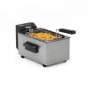 Tristar Friteuse à huile, 3L, Zone Froide, Thermostat réglable 190°C, Pièces lavables, Fenêtre, Rangement pour câble, Protect