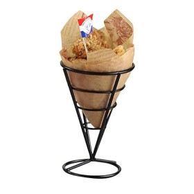 Barquette Frite Bac Inox Petit Panier Cornet Frite Panier a Frite Panier à Frites Composant de Panier Cornet Frite Barquette 