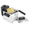A2ZWORLD Friteuse Électrique 1000W Capacité 1,2L, Panier En Acier Inoxydable, Friteuse Température Réglable Max 190°C, Cuisso