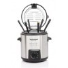 TECHWOOD Fondue - Friteuse Puissance 840W Capacité 1l d’huile