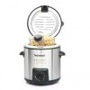 TECHWOOD Fondue - Friteuse Puissance 840W Capacité 1l d’huile