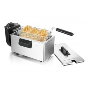 TECHWOOD Friteuse Inox 3L 2000W