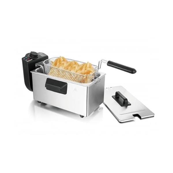 TECHWOOD Friteuse Inox 3L 2000W