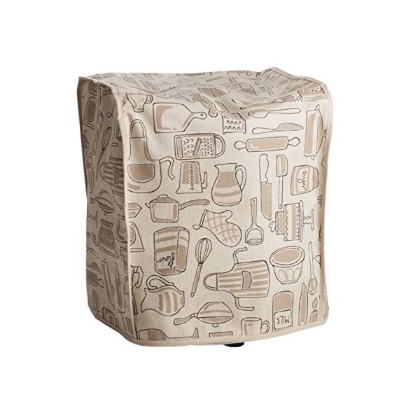 FLAVOR PLUS Housse en Tissu Imperméable Anti-Taches Résiné, Compatible avec Friteuse Sans Huile Cecotec/Cecofry de 2,5 L, 5 L