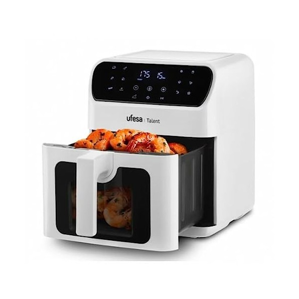 Ufesa Friteuse sans Huile, Plastique Aluminium, Multicolore, Estándar