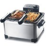 SENYA Friteuse électrique cuve amovible inox 5L, grande capacité, 3 paniers amovibles, 2000W, Family Fryer, SYCK-DF009, Argen