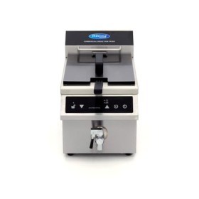 Maxima Friteuse - 8 L - 1 panier - induction - avec robinet de vidange