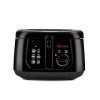 Girmi FG21 Friteuse, 1800 W, 2,5 L, antiadhésif, noir