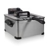 Friteuse Tristar - 1 grand panier et 2 petits paniers - Thermostat réglable - Zone froide - Pièces lavables au lave-vaisselle...