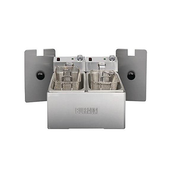 Buffalo DB203 Double friteuse Capacité 6L