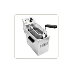 LITTLE BALANCE 8481 My George Pro, Friteuse électrique, Contenance 4 l, Puissance 3200 W, Tout Inox