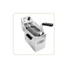 LITTLE BALANCE 8481 My George Pro, Friteuse électrique, Contenance 4 l, Puissance 3200 W, Tout Inox