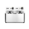 HENDI 205846 Friteuse 2x4L, 6000W, 470x380x H 315mm, Inox