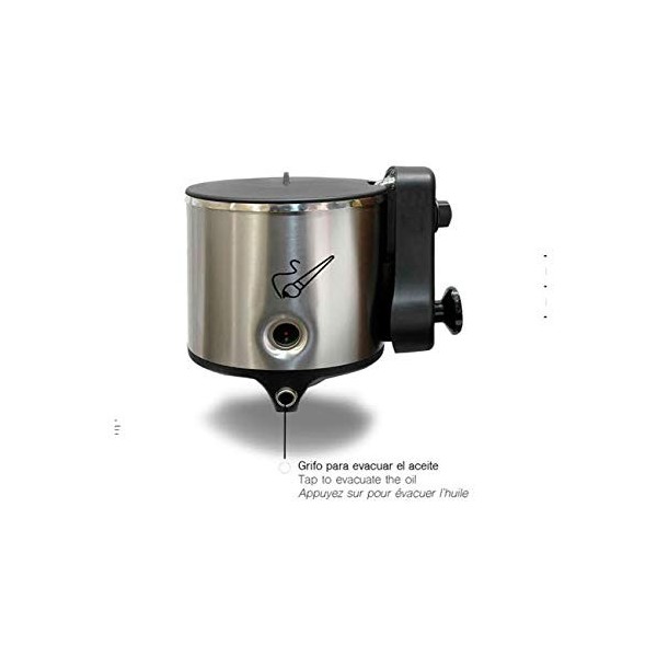 Movilfrit 117054 Lux 5 Friteuse avec Système eau-huile - 25,8 x 25,5 x 31 cm - 2000 W