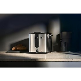 WMF KITCHENminis Friteuse + coupe-frites, Frites maison, Mini friteuse, Sécurisée, Quantité dhuile réduite, Filtre anti-odeu