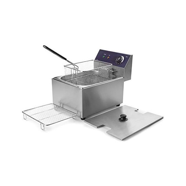 Lacor 69169 2500 W Electric Fryer, White