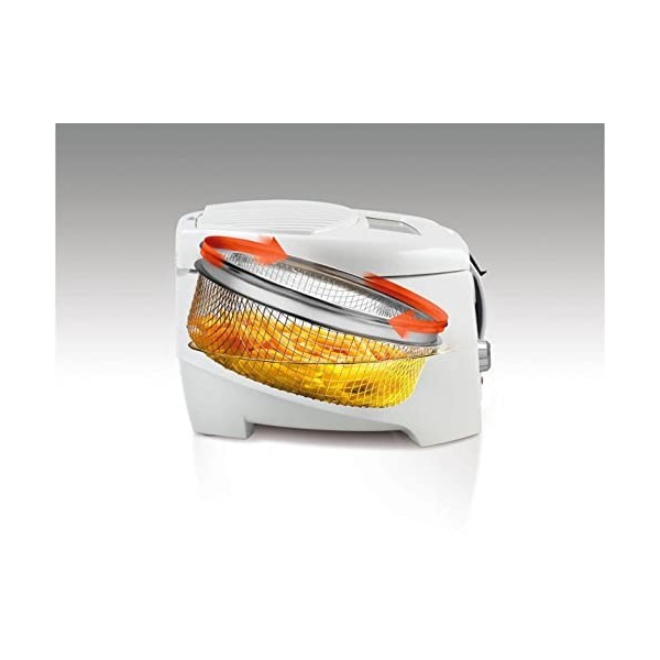 Delonghi F28311 Friteuse 1800 W 1 kg 1.2 L- Système Easy Clean, Blanc