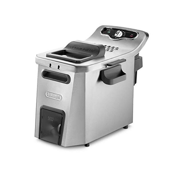 DeLonghi F44532CZ Friteuse 5 L, Métal, Silver