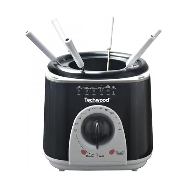 Techwood TFF-86 Fondue - Friteuse 2-in-1