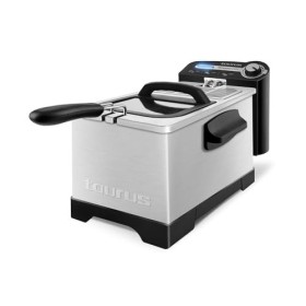 Taurus Professional 3 Plus - Friteuse électrique 2100W, 3L, Position égouttage huile, pour 4 à 5 portions, Température réglab