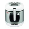 Moulinex Friteuse à huile, Cuve 3 L, Revêtement antiadhésif, Thermostat, Voyant lumineux, Tamis filtrant breveté, Filtre char