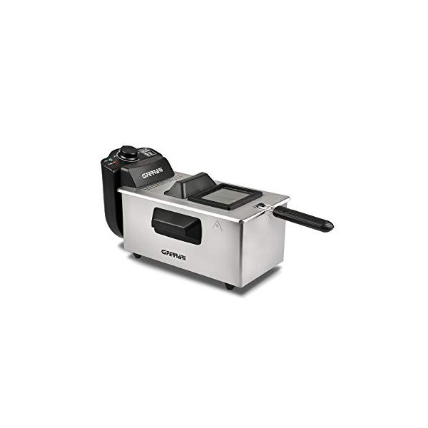 G3Ferrari G10123 G10124 Pastella Deep Fryer, Métal, 3 liters, Gris