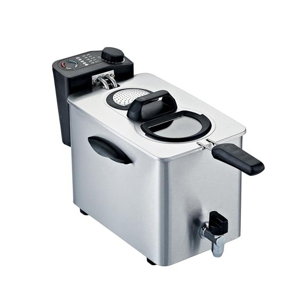 RGV Fry type Friteuse avec robinet, Capacité 4 litres