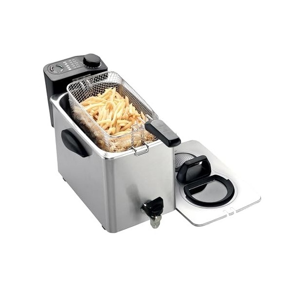 RGV Fry type Friteuse avec robinet, Capacité 4 litres