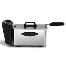 Orbegozo FDR 16 - Friteuse professionnelle, thermostat réglable, 1,5 l, voyants lumineux, 1500 W