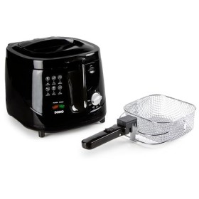 Domo DO-461FR Friteuse Noir 2,5 L en Plastique