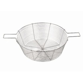 DE BUYER -5051.36N -panier pour bass. a friture bombee ø 36, Gris